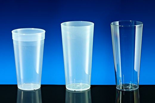 0,5 litre reusable cups