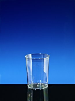 Mehrwegbecher A 0,20 ltr. - PET (Tritan) glasklar kurz