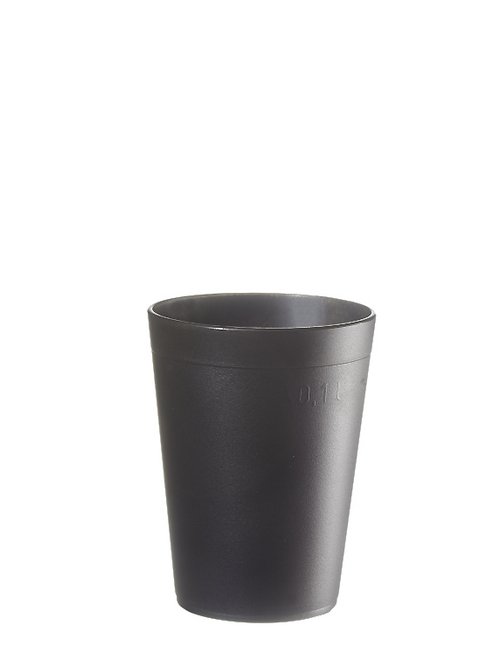 CTG 100 reusable espresso cup PC black or transparent