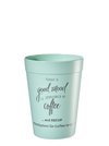 CTG 200 reusable coffee to go frosted black or cream white 935