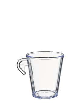 Reusable-espresso cup small 100 ml, SAN clear