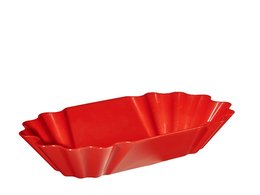 reusable French fries tray - red