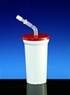 TRAVEL CUP 0,40 L with lid & straw 141