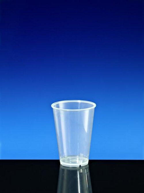 reusable cup A 0,18 l PP transparent 200 ml brimful