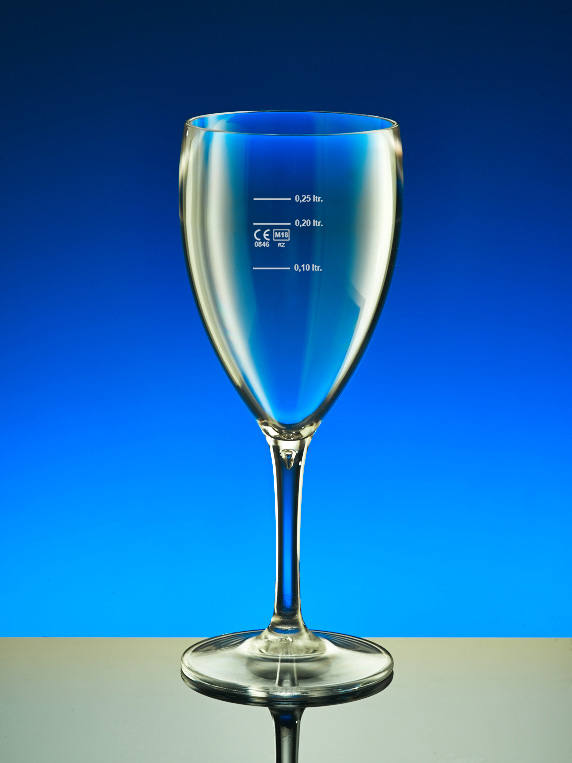 500 Reusable Cup 0,25 Plastic Tumbler Drinking Cup 0,25l Transparent Cup PP 
