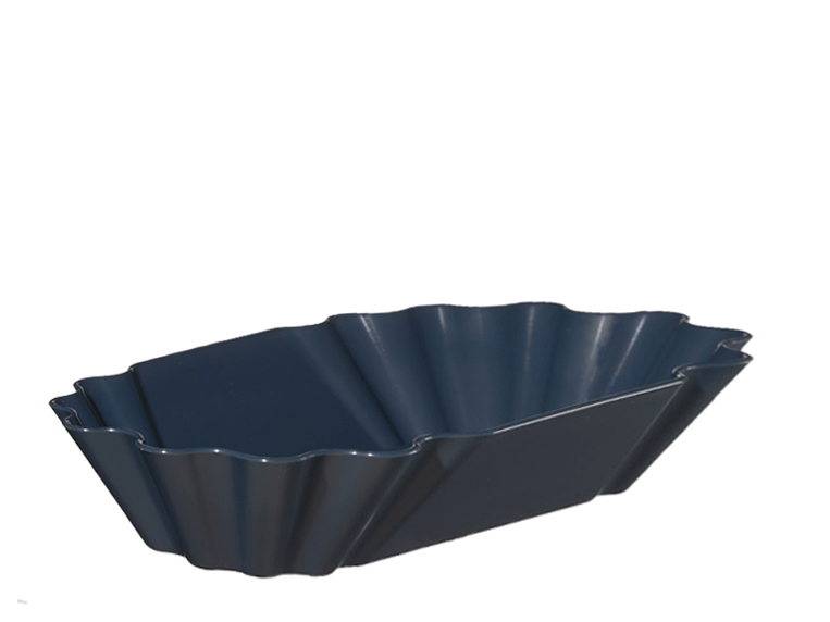 reusable French fries tray - grey