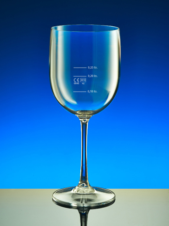 Reusable wine glass XL "Coupe" PC